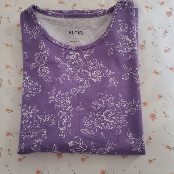 BLAIR FLORAL PRINT TOP-NWOT - Picture 2 of 5